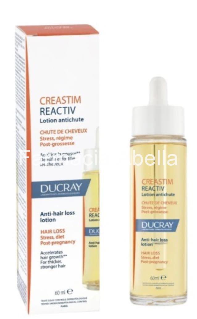 Ducray creastim reactiv loción anticaida 60 ml - Imagen 1