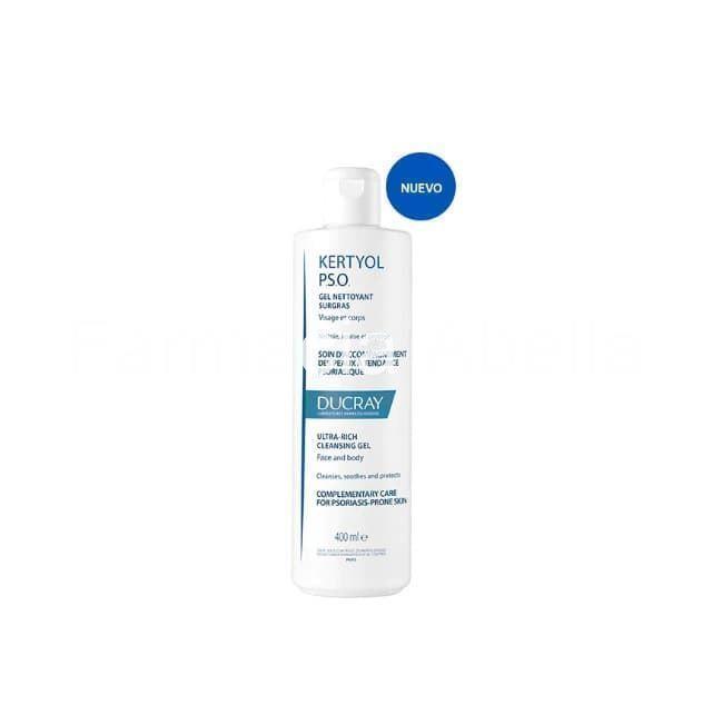 Ducray kertyol P.S.O. gel limpiador sobregraso 400 ml - Imagen 1