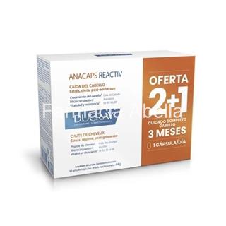 Ducray pack Anacaps  reactiv 2+1 cajas de 30 cápsulas - Imagen 1
