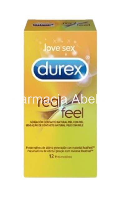 Durex RealFeel 12 Preservativos - Imagen 1