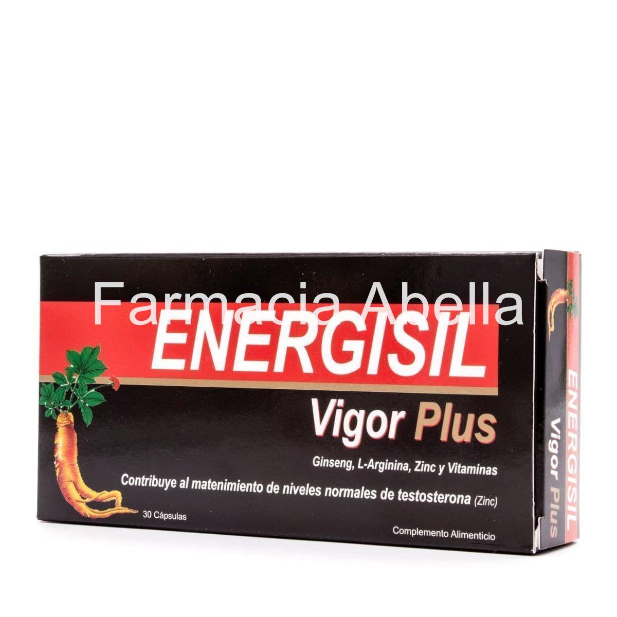 Energisil Vigor Plus con Ginseng y L-Arginina 30 Capsulas - Imagen 1