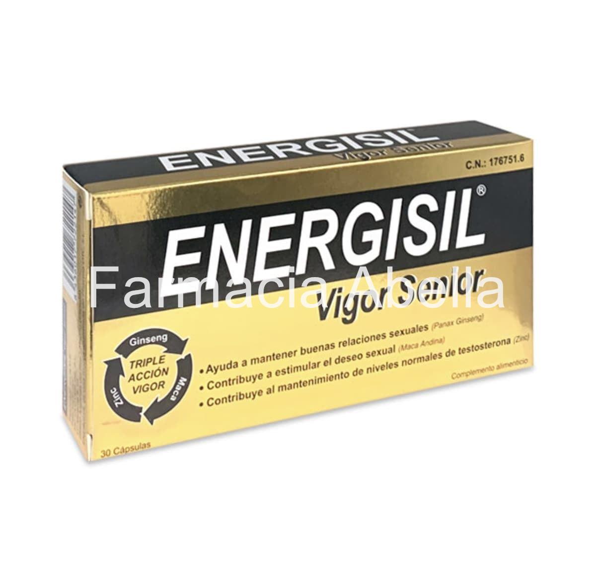 Energisil vigor senior 30 cápsulas - Imagen 1