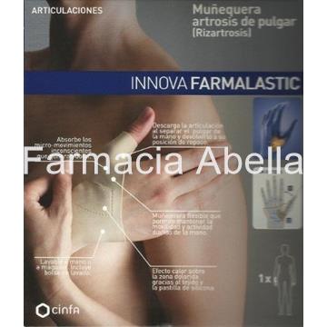 Farmalastic Muñequera artrosis de pulgar mano izqda talla M - Imagen 1