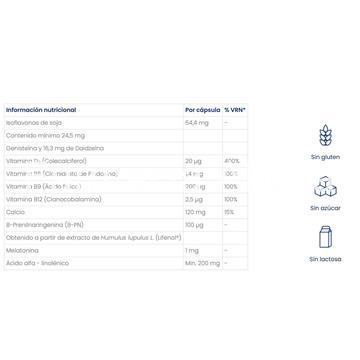 Flavia nocta menopausia 30 cápsulas - Imagen 2