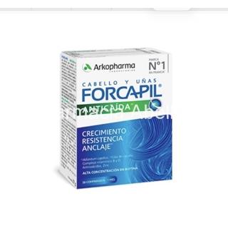 Forcapil anticaída capilar crecimiento resistencia anclaje 30 comprimidos - Imagen 1