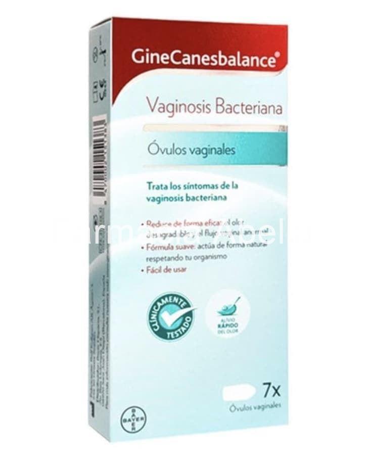 Ginecanesbalance ovulos vaginales - Imagen 1