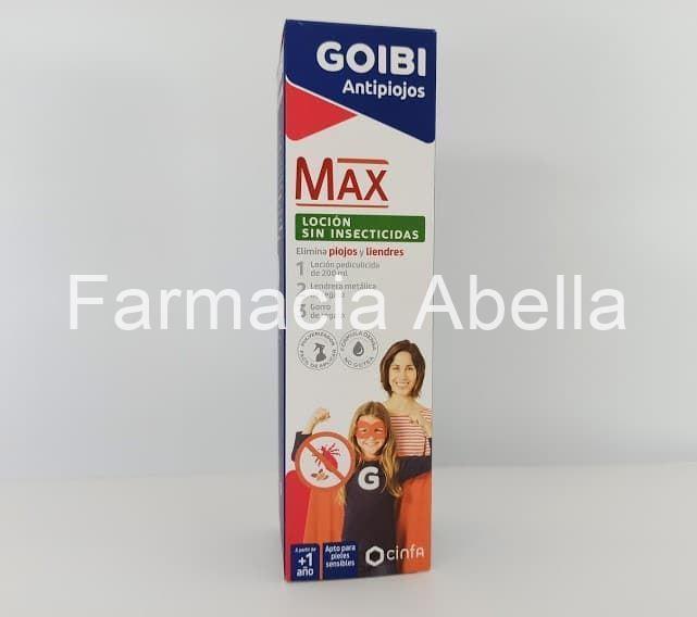 Goibi antipiojos loción sin insecticidas Max 200 ml