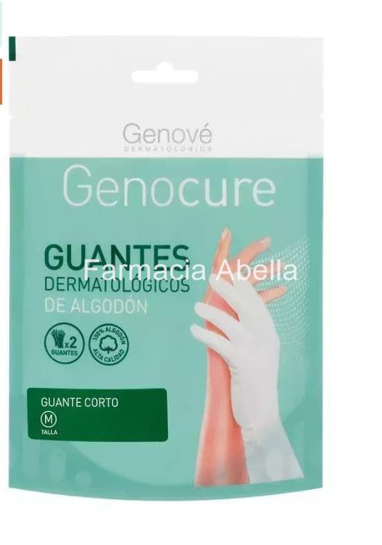 Guantes Genocure Dermatológicos de algodón - Imagen 1