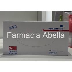 Hartmann guantes peha-soft nitrilo blanco sin polvo caja 200 unidades - Imagen 1