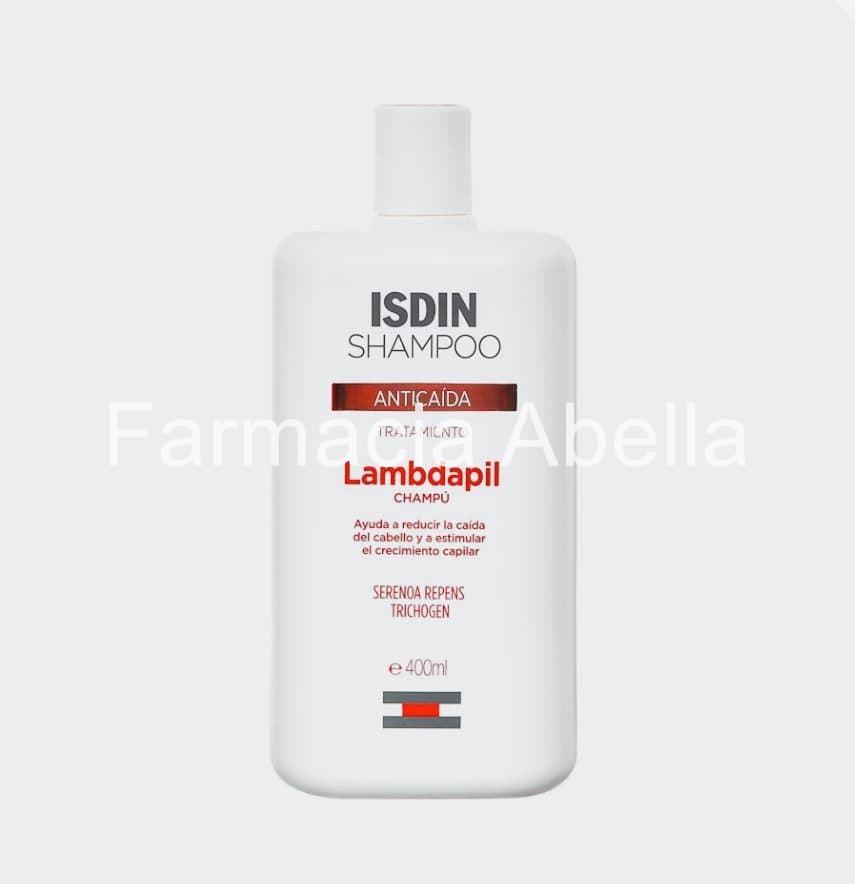 Isdin champú anticaída lambdapil 400 ml - Imagen 1