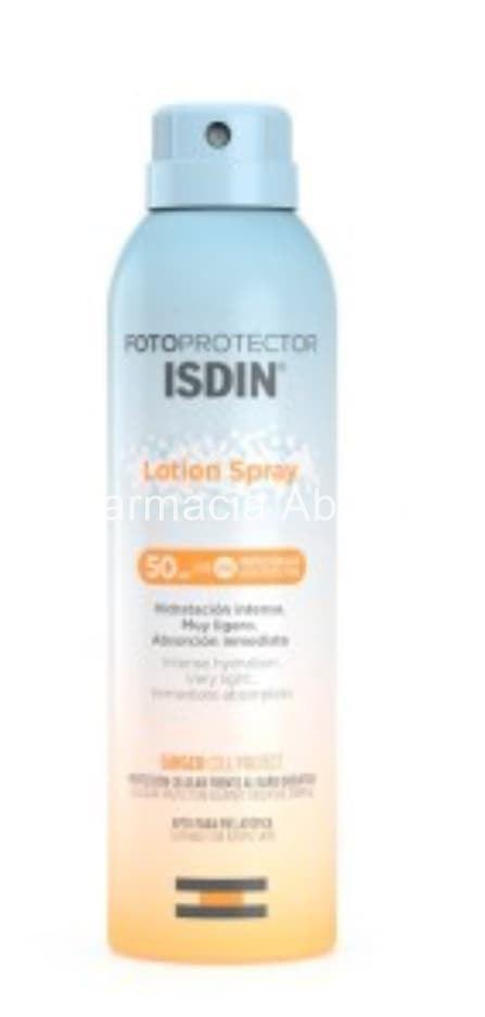 Isdin fotoprotector loción Spray 50+ spf 250 ml - Imagen 1