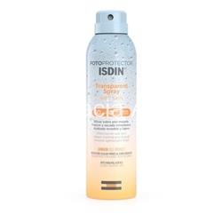 ISDIN fotoprotector spray transparente wet skin SPF 50 250 ml - Imagen 1