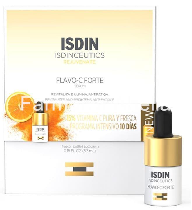 Isdinceutics Flavo-C forte sérum vitamina C 10 días 1 vial - Imagen 1