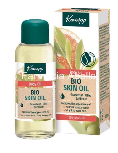 Kneipp bio skin oil 100 ml aceite corporal pieles secas apto veganos - Imagen 1