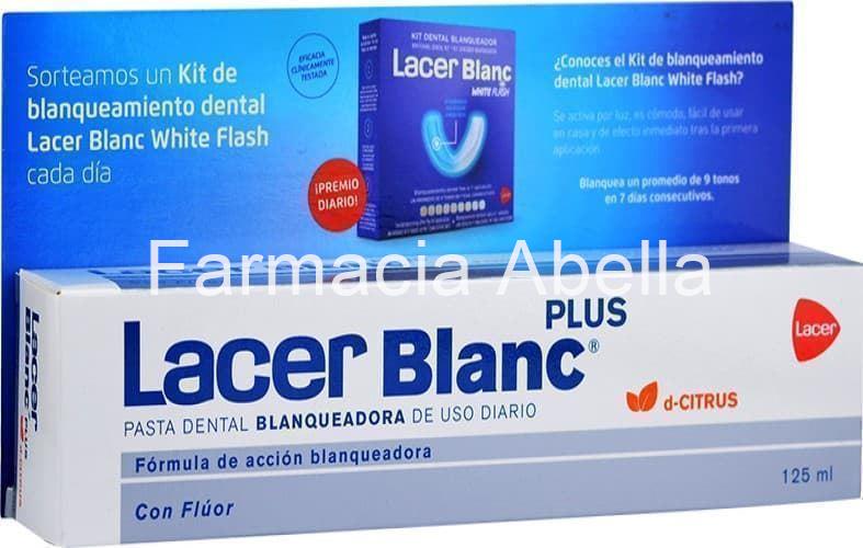 Lacer Blanc Plus Dentífrico Sabor Cítricos 125ml - Imagen 1