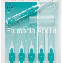 Lacer cepillos interdentales extrafinos verdes 6 unidades - Imagen 1