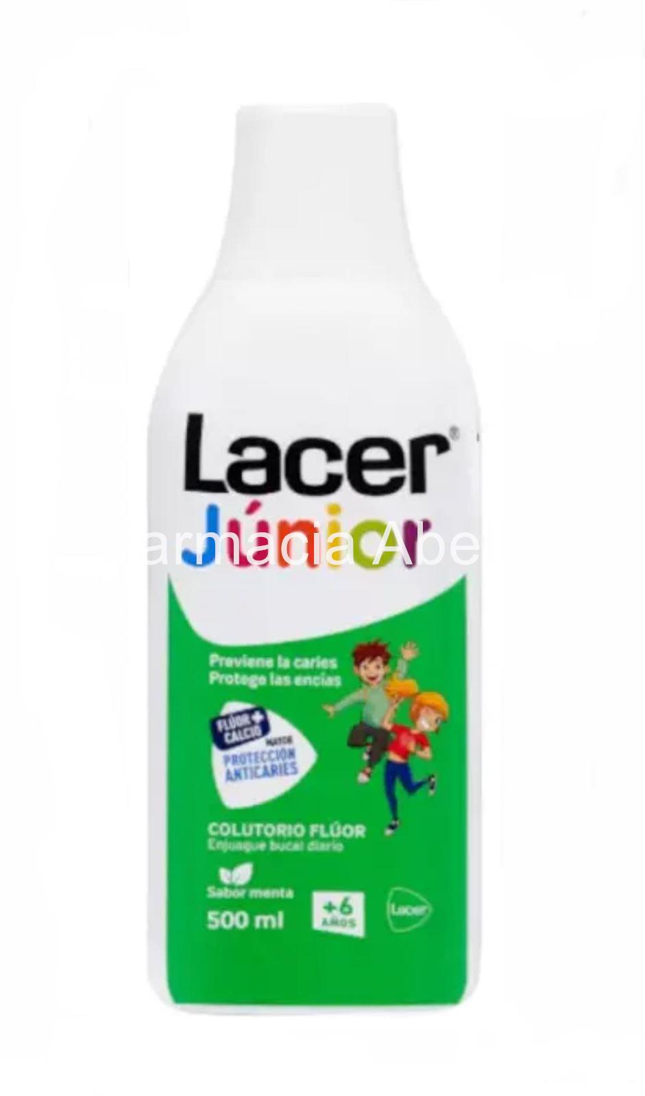 Lacer colutorio flúor diario 0,05% menta 500 ml - Imagen 1