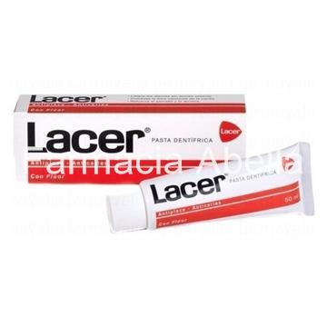 Lacer roja pasta de dientes 50 ml - Imagen 1
