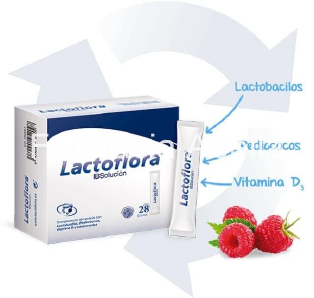 Lactoflora IBSolución 28 sobres sabor frambuesa - Imagen 1
