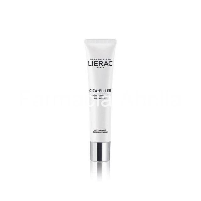 Lierac cica-filler crema antiarrugas reparadora piel normal seca formato descubrimiento 30 ml - Imagen 1