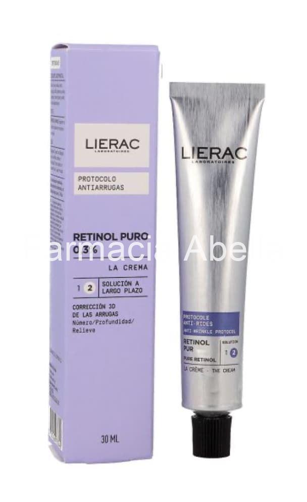 Lierac crema antiarrugas Retinol 0,3% 30 ml - Imagen 1
