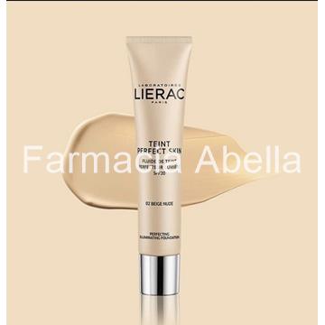 Lierac maquillaje fluido iluminador SPF 20 beige nude 02- 30 ml - Imagen 1