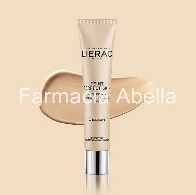 Lierac maquillaje fluido iluminador SPF20 beige dorado 03- 30 ml - Imagen 1