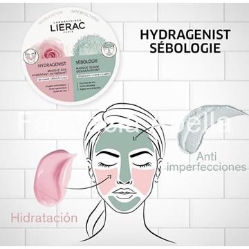 Lierac mascarilla duo hydragenist 6ml + sebologie 6 ml - Imagen 1