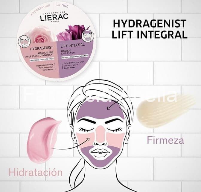 Lierac mascarilla duo hydragenist + lift integral 6 ml  X 2 - Imagen 1