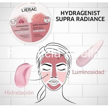 Lierac  mascarilla duo hydragenist+ supra radiance 6 ml x 2 - Imagen 1