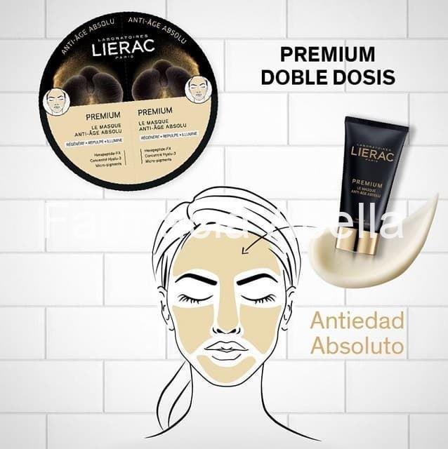 Lierac premium mascarilla suprema anti-edad doble dosis 6 ml x2 - Imagen 1