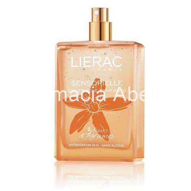 Lierac sensorielle agua fresca tonificante a las 3 flores cítricas 100 ml - Imagen 1