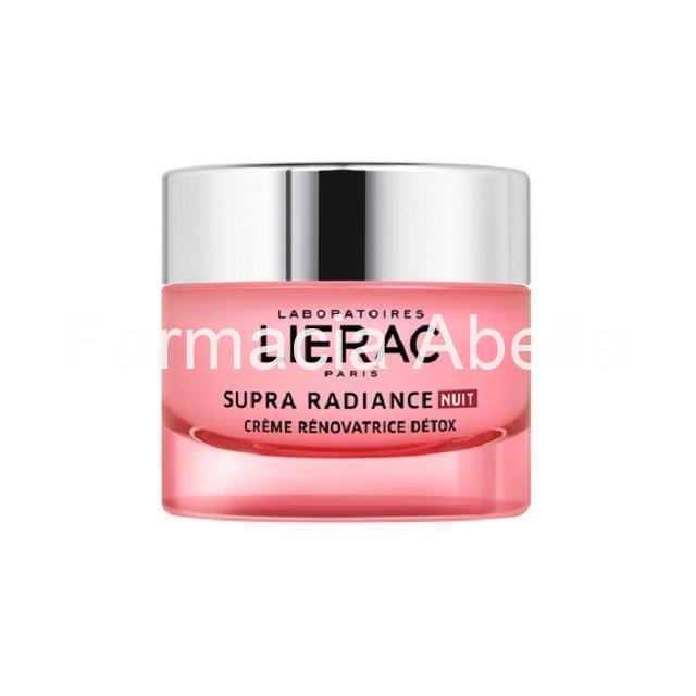 Lierac supra radiance detox crema renovadora noche 50 ml - Imagen 1