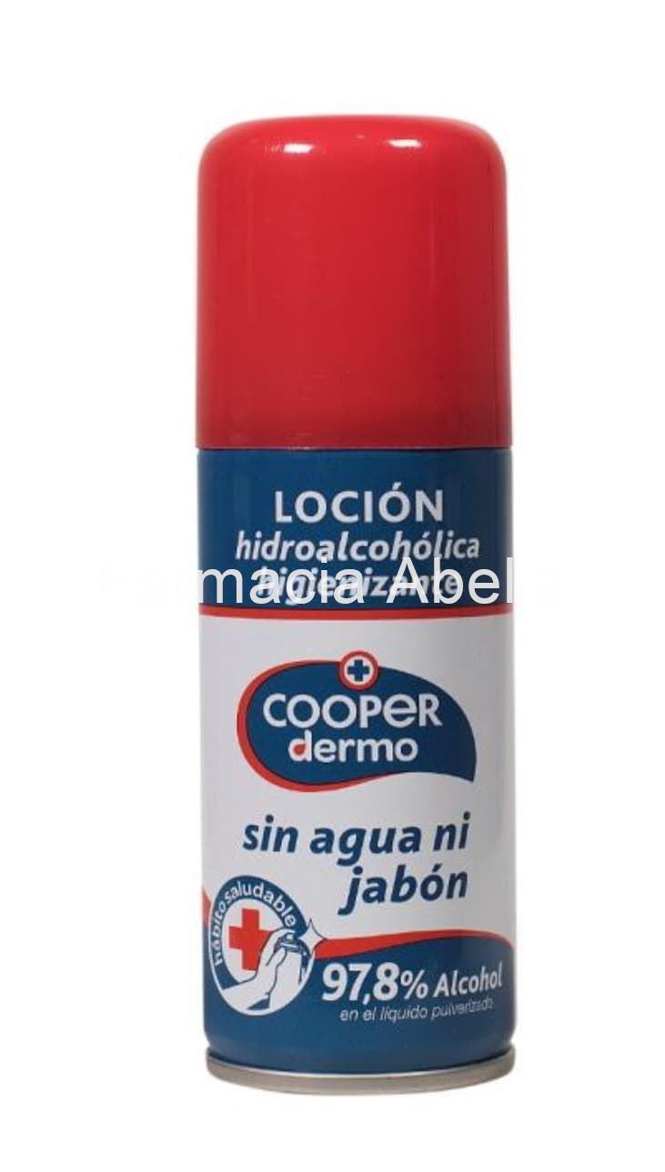 Loción hidroalcoholica higienizante COOPER DERMO spray 100 mililitros - Imagen 1