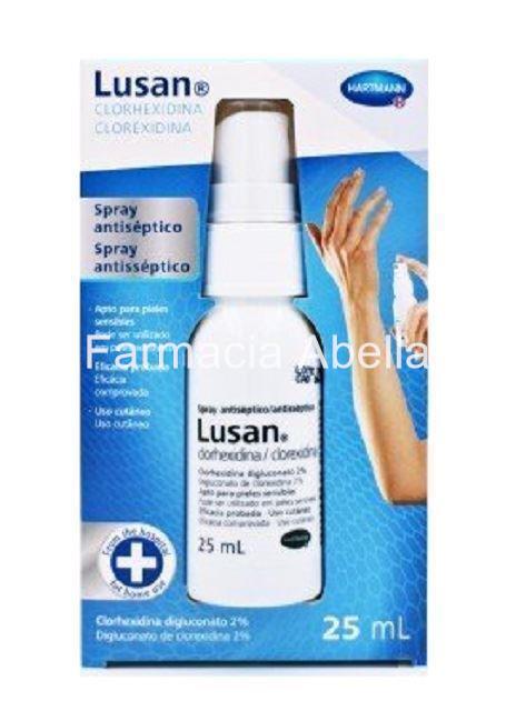 Lusan Clorhexidina en spray 25 mililitros - Imagen 1