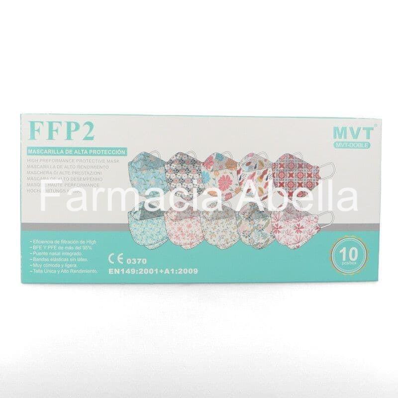 Mascarilla FFP2 MVT Estampada 10 unidades - Imagen 1