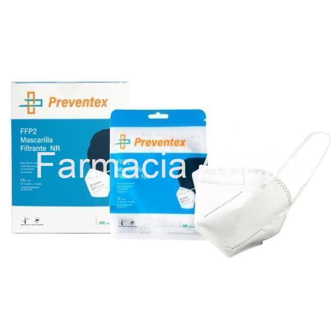 Mascarilla filtrante FFP2 NR preventex 1 ud - Imagen 1