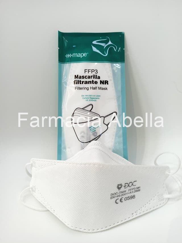 Mascarillas FFP3 NR plana MAPE caja 25 unidades - Imagen 1