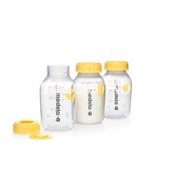 Medela Botellas-biberón para leche materna 3 envases 150 ml - Imagen 1