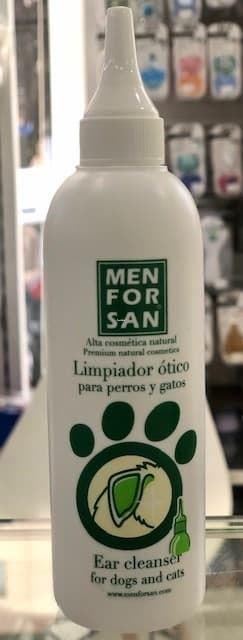 Men for san Limpiador ótico para perros y gatos 125 ml - Imagen 1