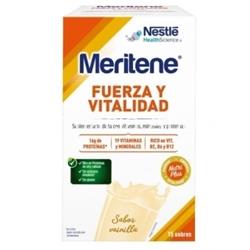 Meritene batido sabor vainilla 15 sobres - Imagen 1