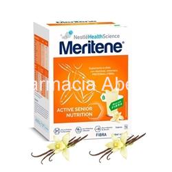 Meritene fibra batido con sabor vainilla 14 sobres - Imagen 2