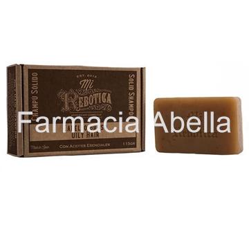Mi Rebotica Champú sólido cabello graso 115 g - Imagen 1