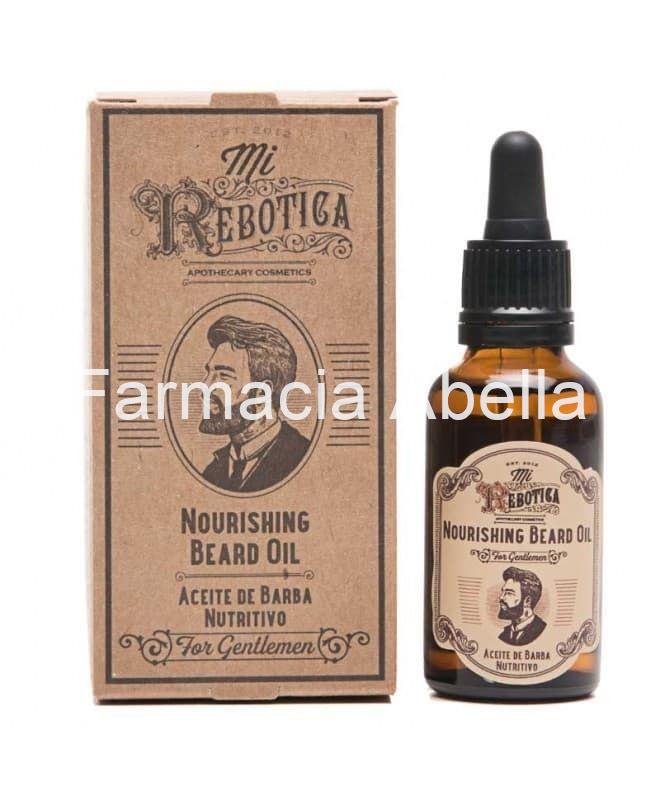 Mi rebotica for gentlemen aceite de barba nutritivo 30 ml - Imagen 1