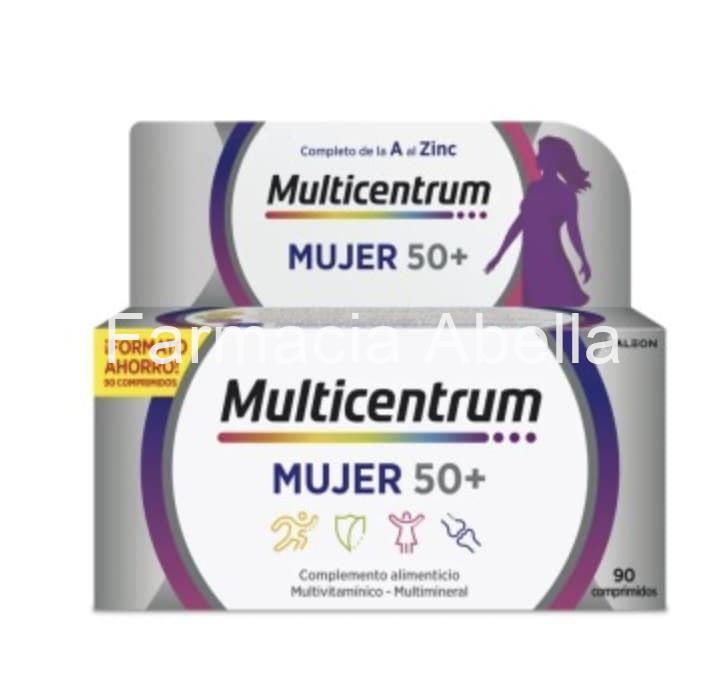 Multicentrum mujer 50+ 90 comprimidos - Imagen 1