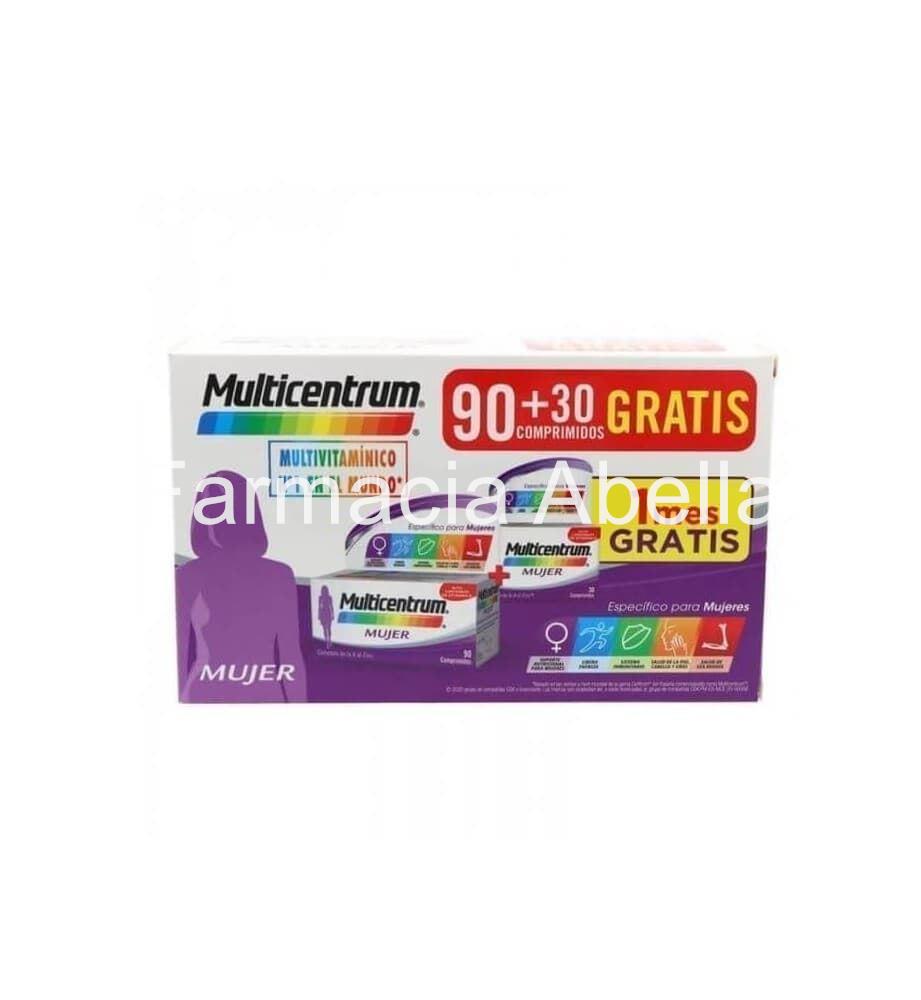 Multicentrum mujer 90 comprimidos + 30 comprimidos gratis - Imagen 1