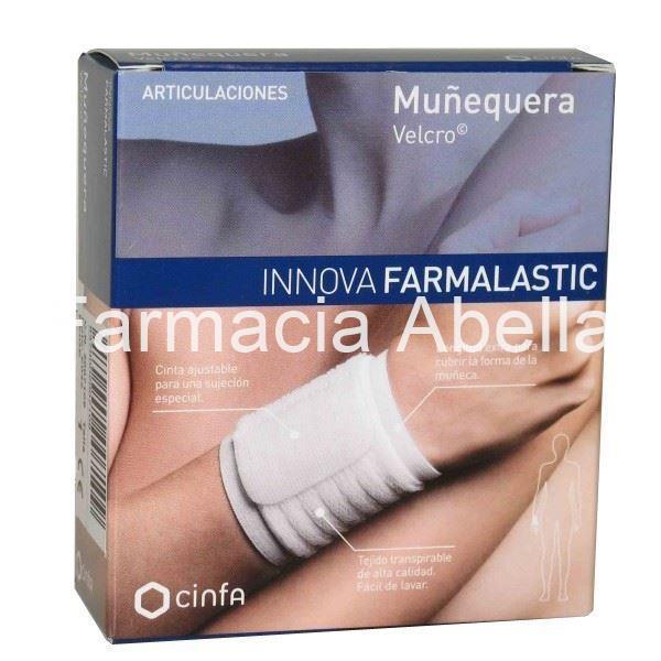 Muñequera Velcro innova FARMALASTIC Talla P Beige - Imagen 1