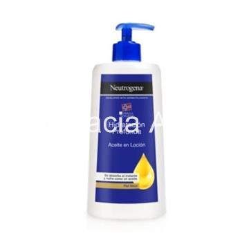 Neutrogena aceite corporal en loción hidratación profunda 400 ml - Imagen 1