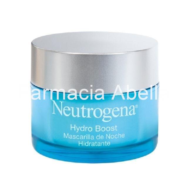 Neutrogena Hydro Boost mascarilla hidratante facial noche 50 ml + 1 un limpiador facial de regalo - Imagen 1