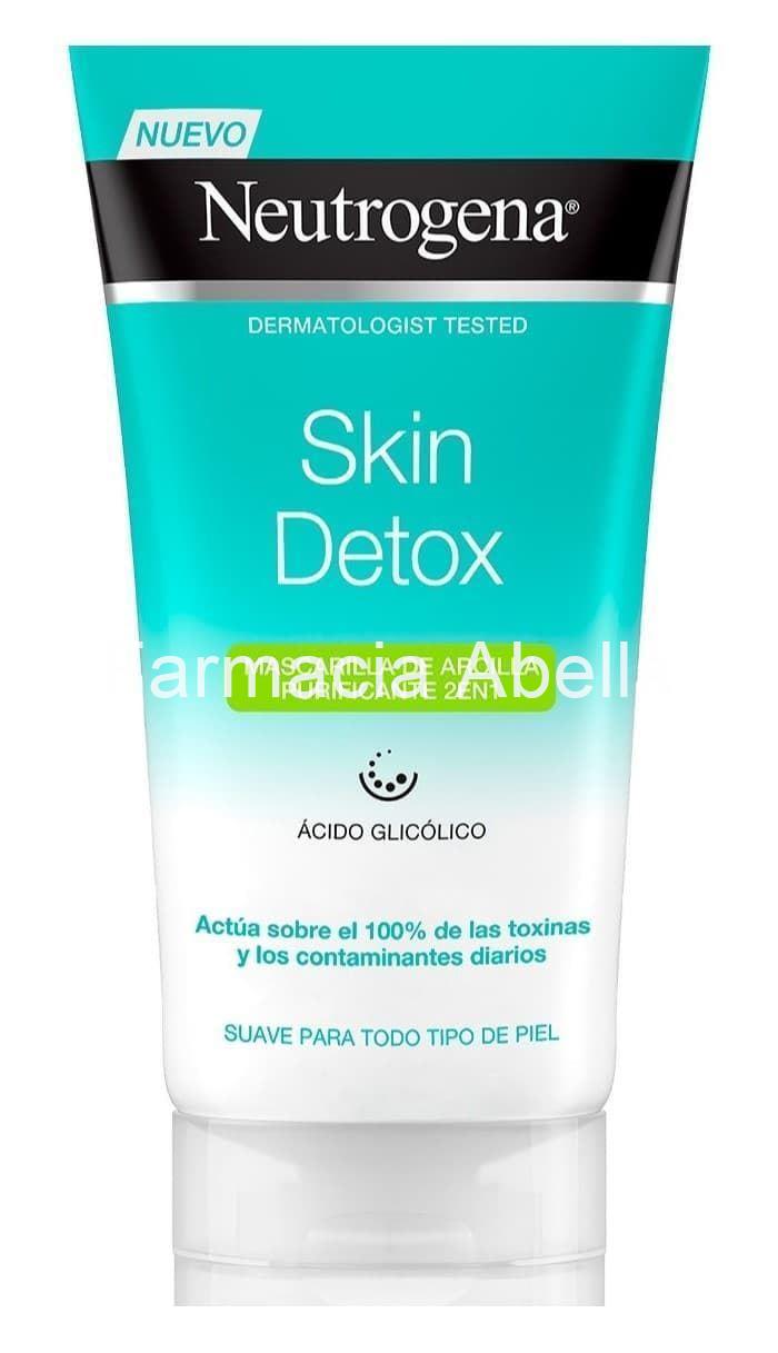 Neutrogena skin detox mascarilla de arcilla purificante 150 ml - Imagen 1